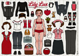 Iris Luckhaus: "Lily Lux K&uuml;hlschrankmagneten"
