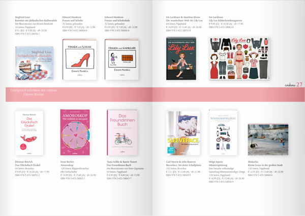 Lily Lux in der cadeau-Verlagsvorschau